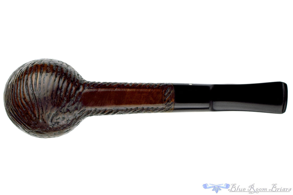 Blue Room Briars is proud to present this Sasieni Four Dot Rustic Moorgate Pot Sitter Estate Pipe