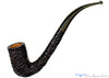 Blue Room Briars is proud to present this Max Capps Pipe Bent Bore Ring Blast Billiard with Brindle