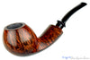 Blue Room Briars is proud to present this Benjamin Westerheide Pipe 1/4 Bent Danish Apple with Cat's Eye Shank