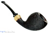 Blue Room Briars is proud to present this Steve Morrisette Pipe Bent Sandblast Egg with Horn