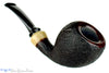 Blue Room Briars is proud to present this Steve Morrisette Pipe Bent Sandblast Egg with Horn