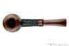 Blue Room Briars is proud to present this Steve Morrisette Pipe Black Blast Bent Billiard with Cumberland