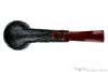 Blue Room Briars is proud to present this Steve Morrisette Pipe Black Blast Bent Billiard with Cumberland