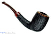 Blue Room Briars is proud to present this Steve Morrisette Pipe Black Blast Bent Billiard with Cumberland