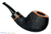 Blue Room Briars is proud to present this Alexander Sokolik Pipe 1/4 Bent Ring Blast Danish Apple