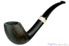 Blue Room Briars is proud to present this Charl Goussard Pipe Bent Sandblast Egg with Horn