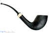 Blue Room Briars is proud to present this Charl Goussard Pipe Bent Sandblast Egg with Horn