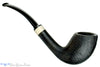 Blue Room Briars is proud to present this Charl Goussard Pipe Bent Sandblast Egg with Horn