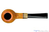 Blue Room Briars is proud to present this Jerry Crawford Pipe Tan Blast Apple with Ox Horn