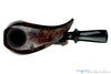 Blue Room Briars is proud to present this Marinko Neralić Pipe (372/19) Partial Carved Freehand Wave with Plateau