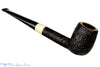 Jerry Crawford Pipe Sandblast Bing Billiard with Ivorite Inlay