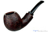 Blue Room Briars is proud to present this Jerry Crawford Pipe 1/4 Bent Mahogany Blast Egg with Smooth Shank Cap