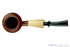 Blue Room Briars is proud to present this Nate King Pipe 548 High-Contrast Dublin with Horn