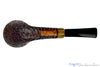 Blue Room Briars is proud to present this Brian Madsen Pipe 1/8 Bent Rusticated Dublin with Bocote