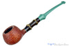 Blue Room Briars is proud to present this Joe Hinkle Pipe Sandblast Prince with Dark Bamboo