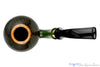 Blue Room Briars is proud to present this Johny Pipes Calabah 2021 Sandblast Calabash with Brass and Morta