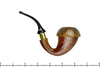 Johny Pipes Calabah 2021 Sandblast Calabash with Brass with Walnut