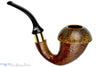 Johny Pipes Calabah 2021 Sandblast Calabash with Brass with Walnut