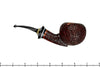 Blue Room Briars is proud to present this Joseph Skoda Pipe Cracked Shell Bent Apple with Brindle and Ivorite