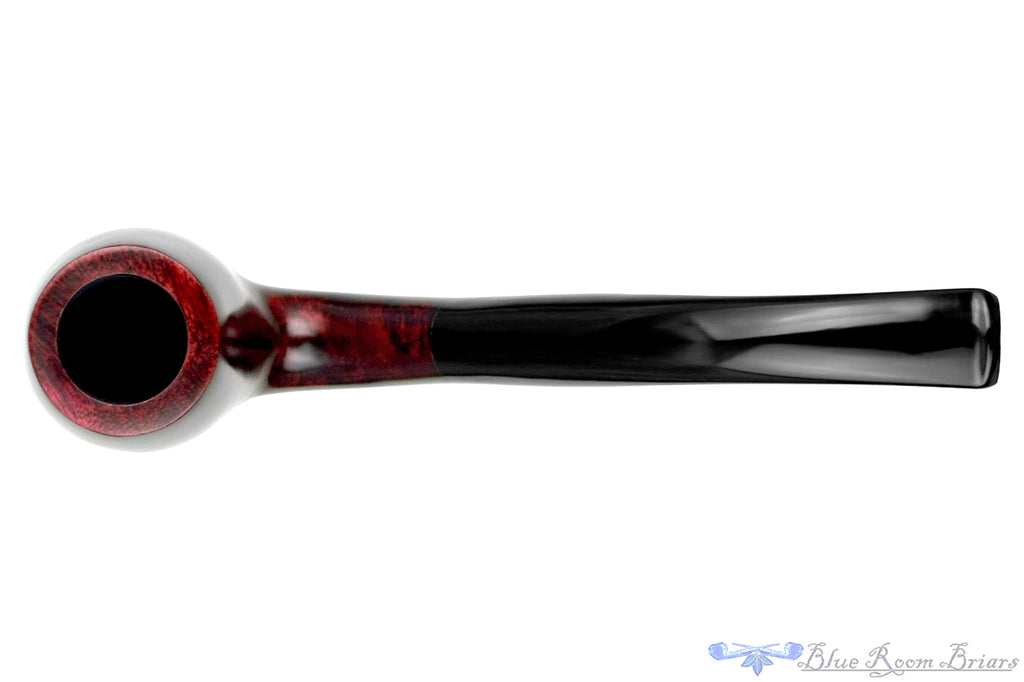 Blue Room Briars is proud to present this Merchant Service Pipe "1935" Antique Red Bent Billiard