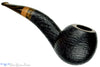 Blue Room Briars is proud to present this Dr. Bob Pipe (PPP) Black Blast Hawkbill with Briar and Brindle