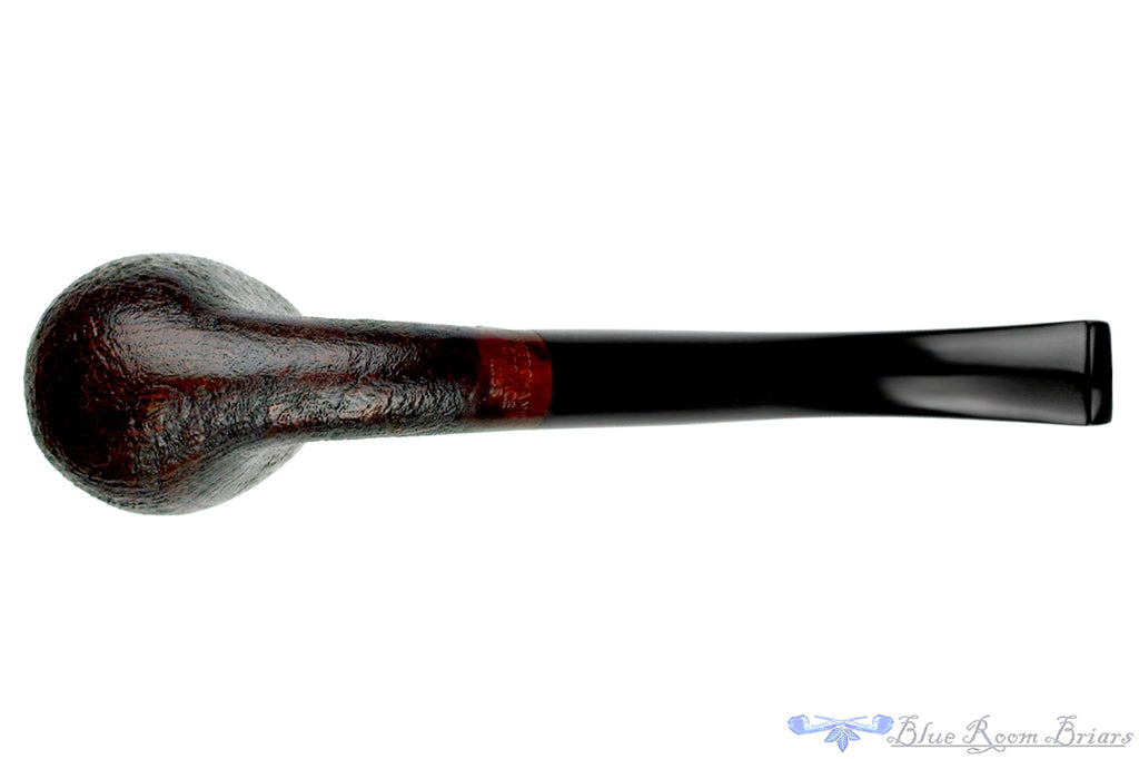 Blue Room Briars is proud to present this Merchant Service Pipe "1935" Sandblast Bent Billiard