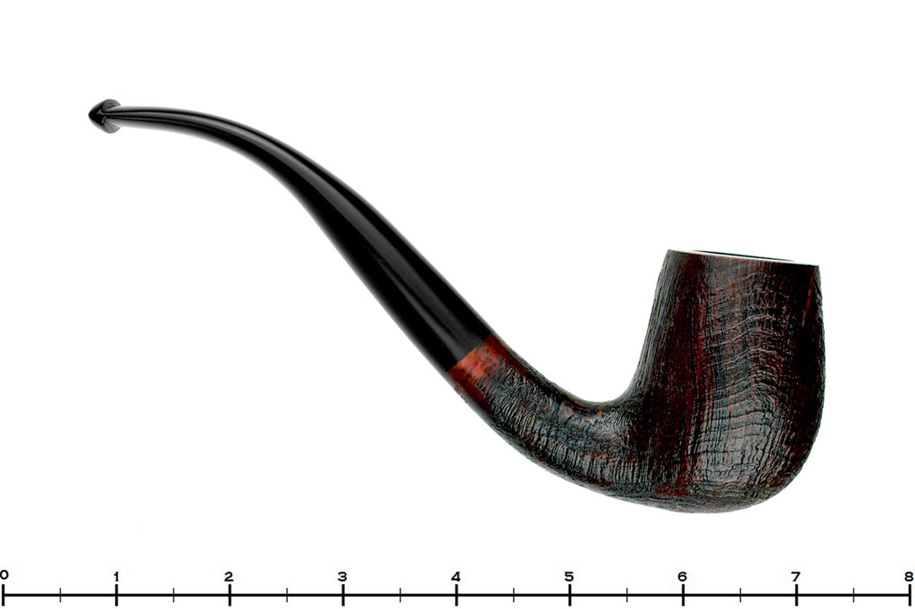 Blue Room Briars is proud to present this Merchant Service Pipe "1935" Sandblast Bent Billiard