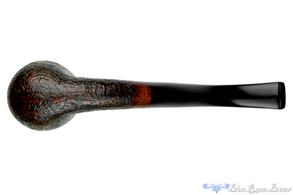 Blue Room Briars is proud to present this Merchant Service Pipe "1935" Sandblast Bent Billiard