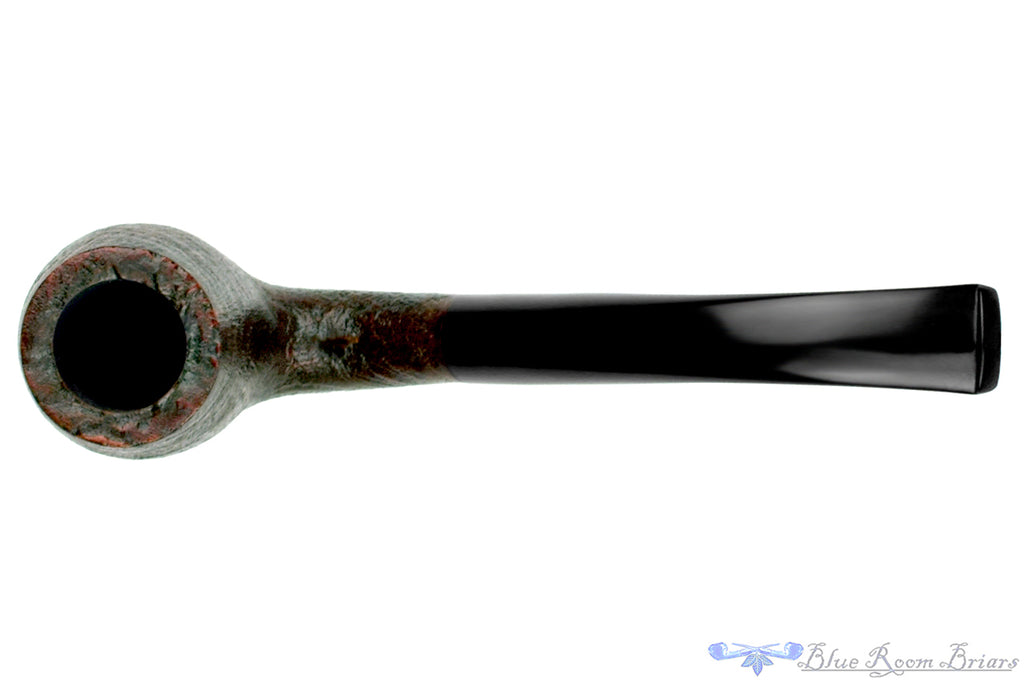 Blue Room Briars is proud to present this Merchant Service Pipe "1935" Sandblast Bent Billiard