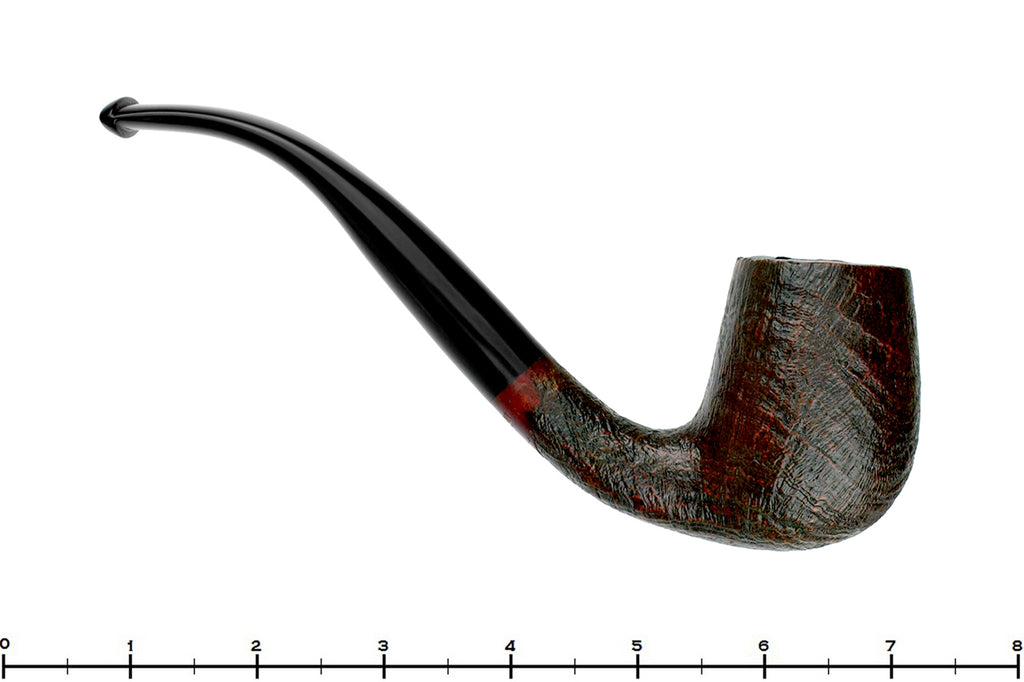 Blue Room Briars is proud to present this Merchant Service Pipe "1935" Sandblast Bent Billiard