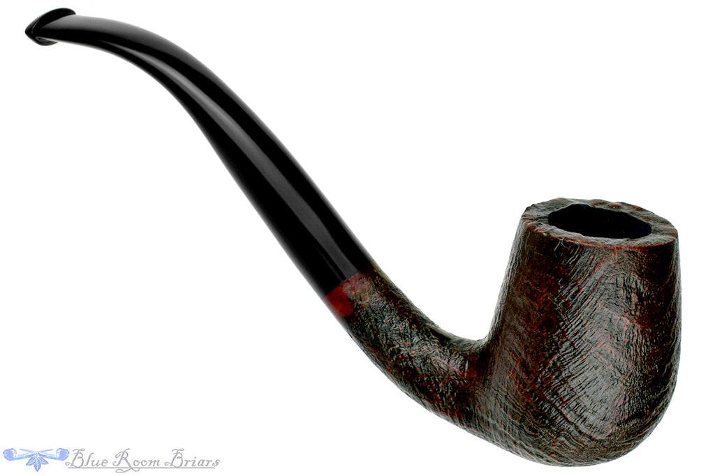 Blue Room Briars is proud to present this Merchant Service Pipe "1935" Sandblast Bent Billiard