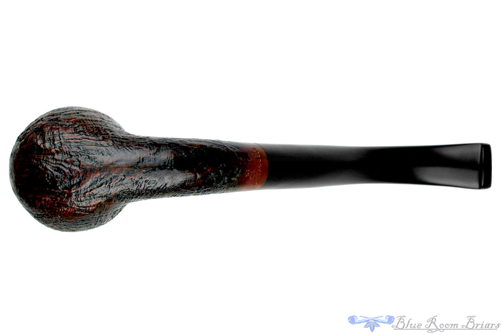 Blue Room Briars is proud to present this Merchant Service Pipe "1935" Sandblast Bent Billiard