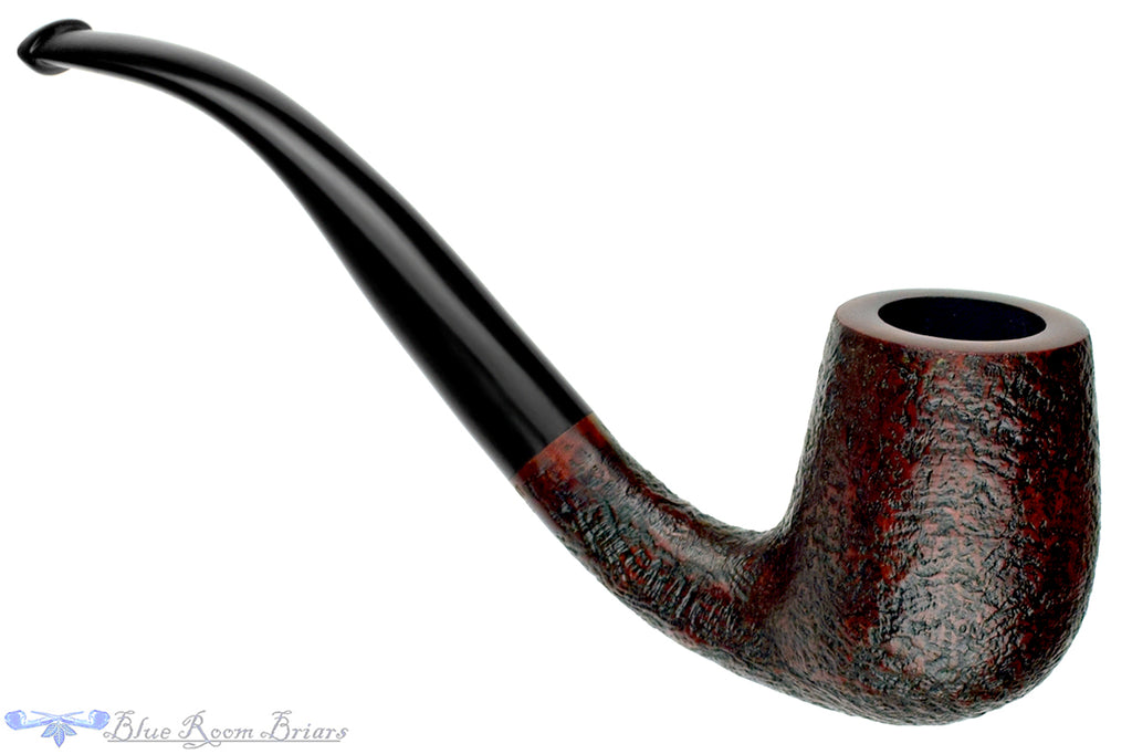 Blue Room Briars is proud to present this Merchant Service Pipe "1935" Sandblast Bent Billiard