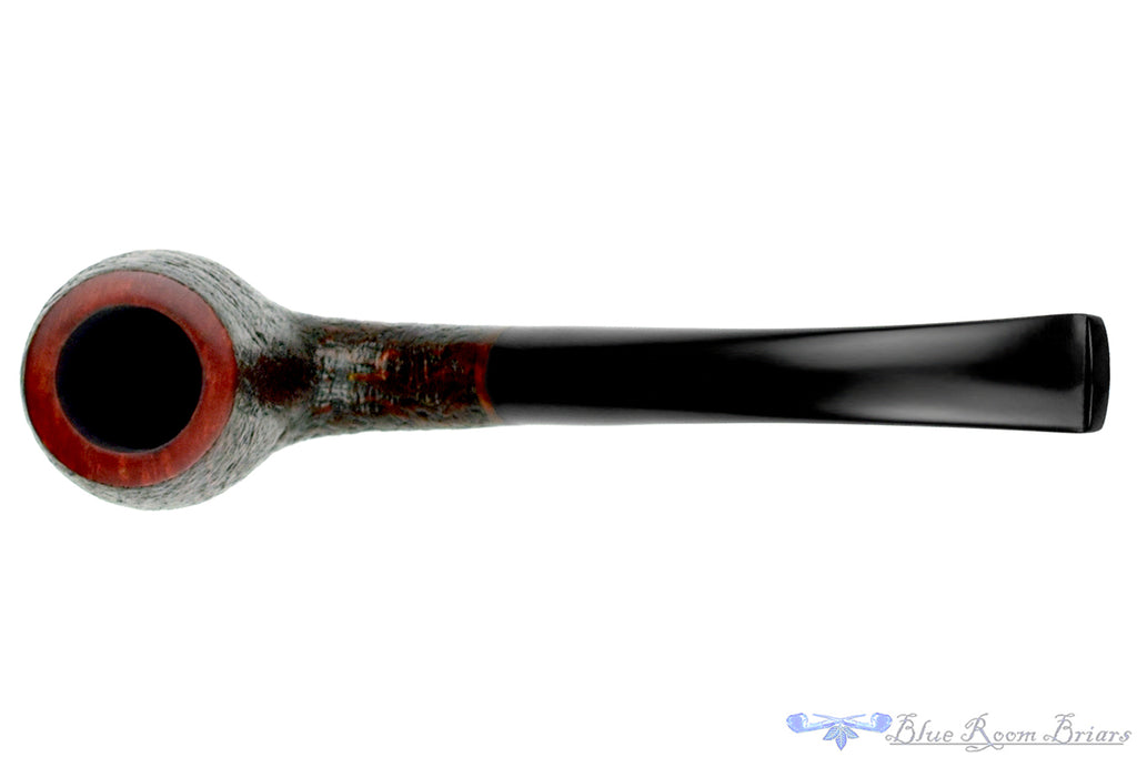 Blue Room Briars is proud to present this Merchant Service Pipe "1935" Sandblast Bent Billiard