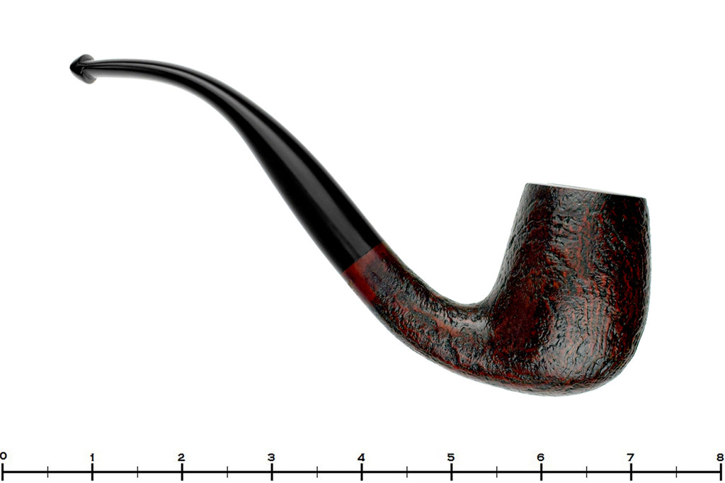 Blue Room Briars is proud to present this Merchant Service Pipe "1935" Sandblast Bent Billiard