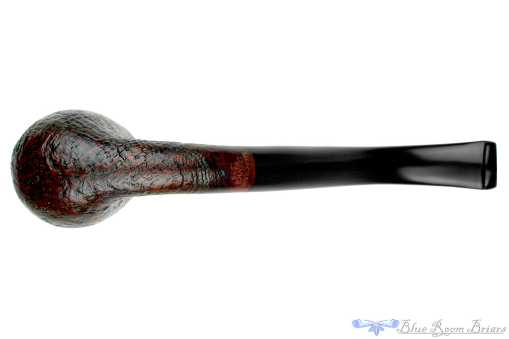 Blue Room Briars is proud to present this Merchant Service Pipe "1935" Sandblast Bent Billiard