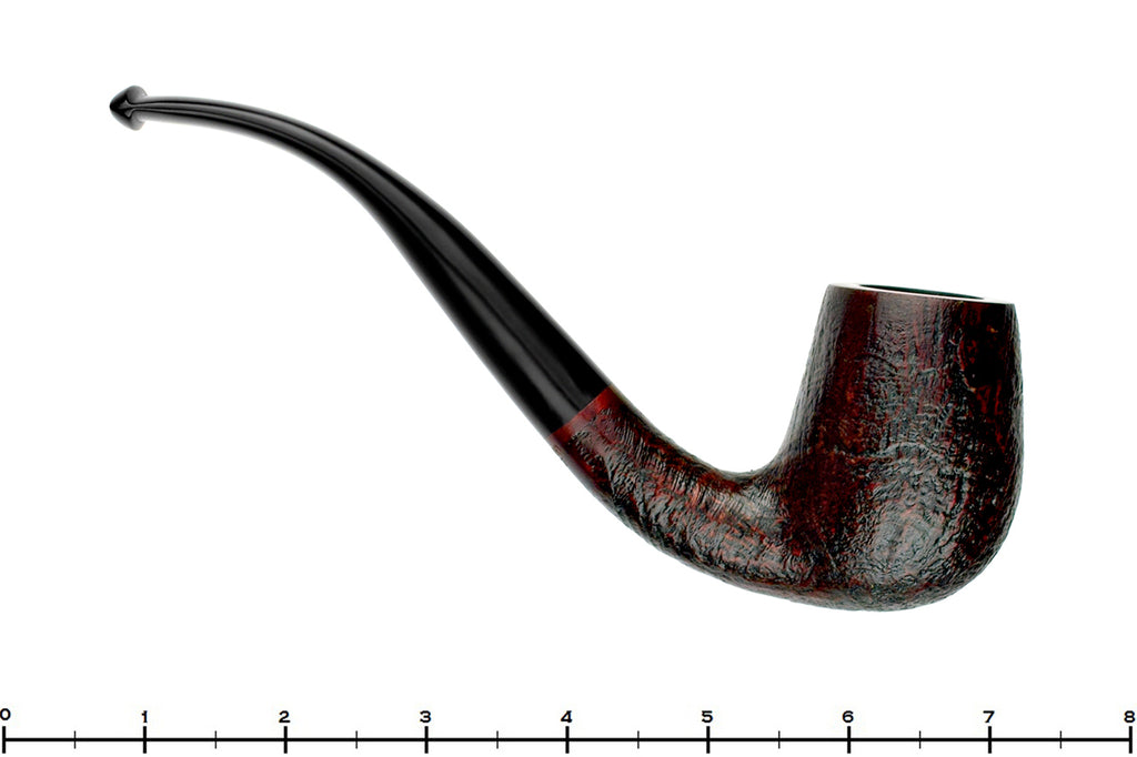 Blue Room Briars is proud to present this Merchant Service Pipe "1935" Sandblast Bent Billiard