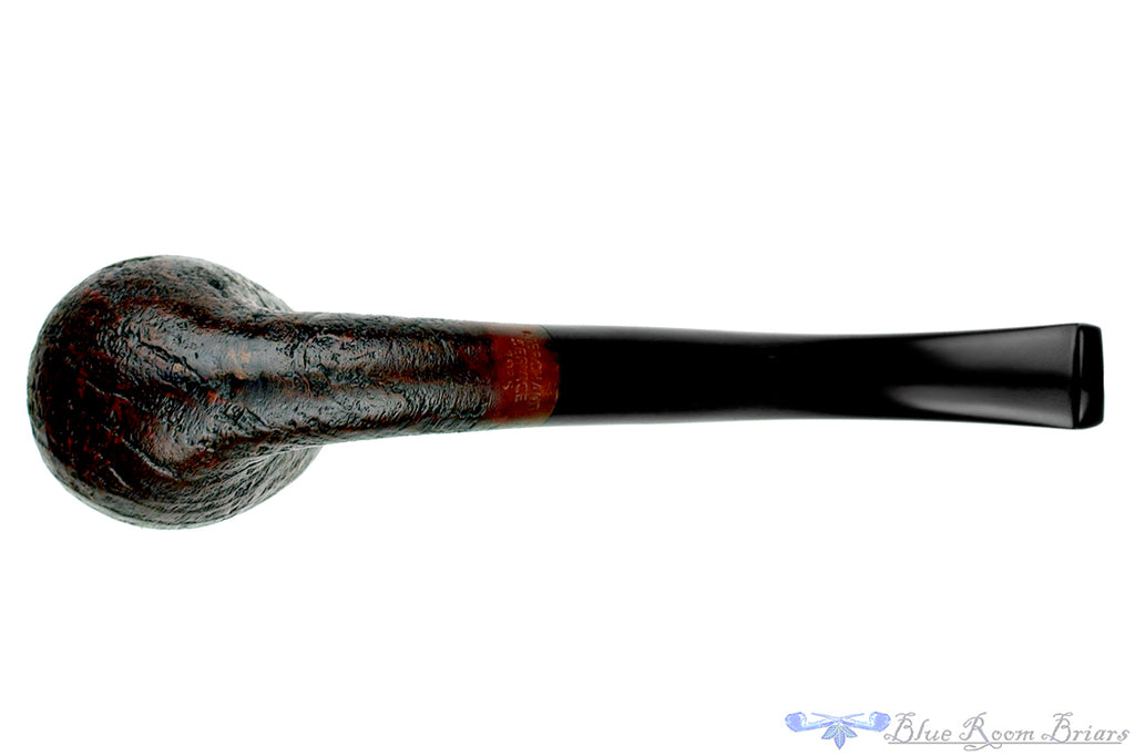 Blue Room Briars is proud to present this Merchant Service Pipe "1935" Sandblast Bent Billiard