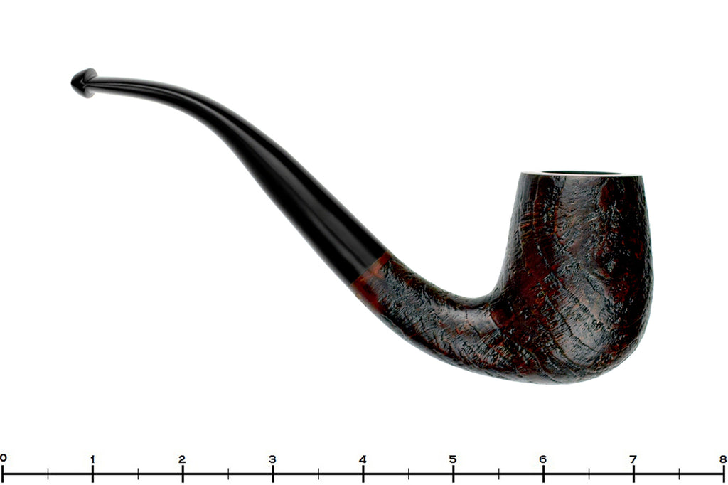 Blue Room Briars is proud to present this Merchant Service Pipe "1935" Sandblast Bent Billiard