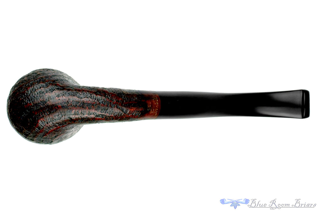 Blue Room Briars is proud to present this Merchant Service Pipe "1935" Sandblast Bent Billiard