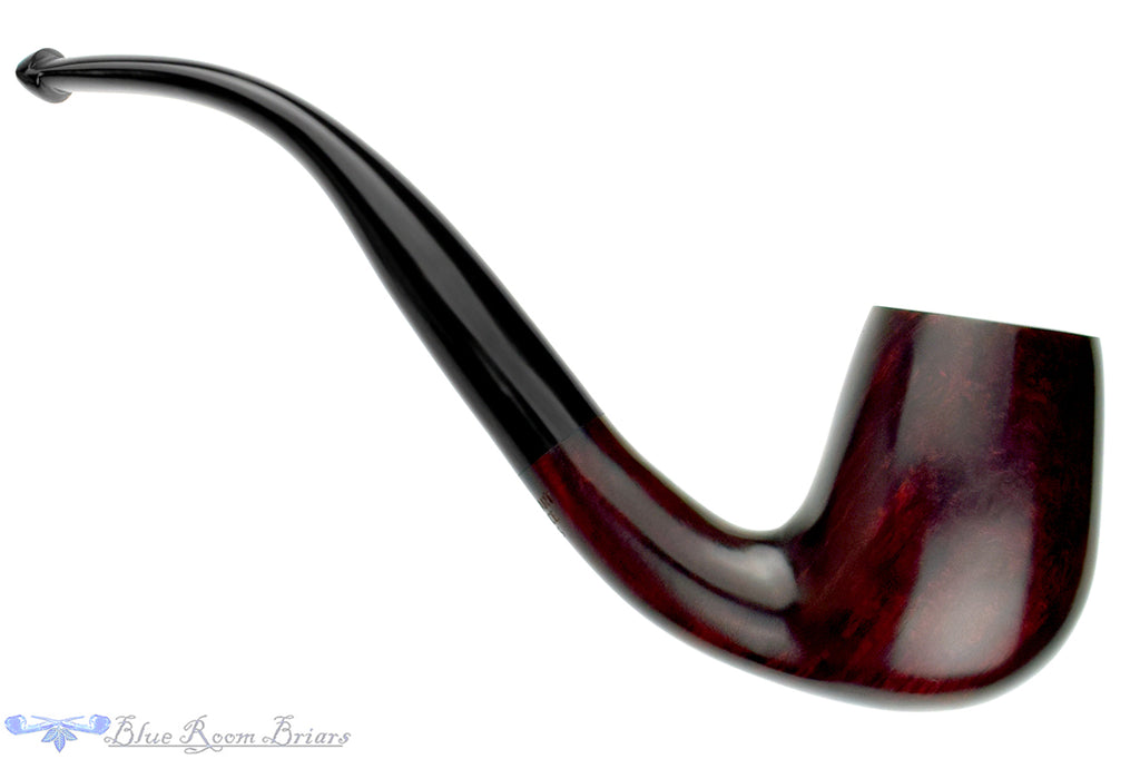 Blue Room Briars is proud to present this Merchant Service Pipe "1935" Antique Red Bent Billiard