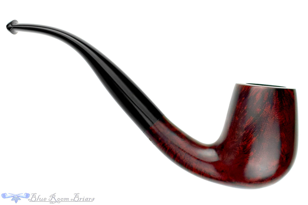 Blue Room Briars is proud to present this Merchant Service Pipe "1935" Antique Red Bent Billiard