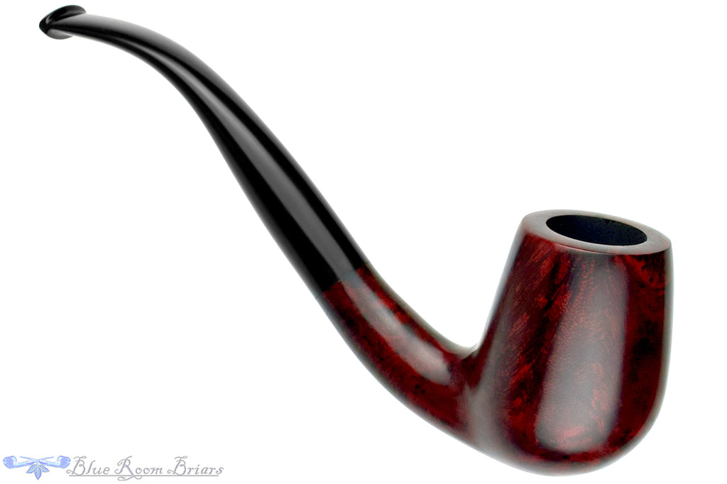 Blue Room Briars is proud to present this Merchant Service Pipe "1935" Antique Red Bent Billiard