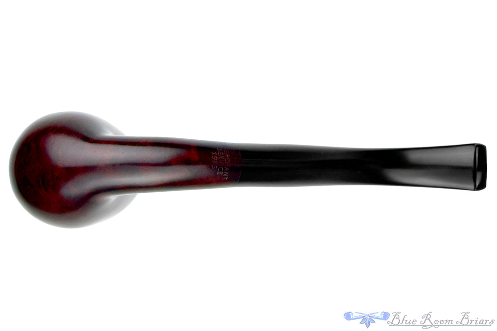 Blue Room Briars is proud to present this Merchant Service Pipe "1935" Antique Red Bent Billiard