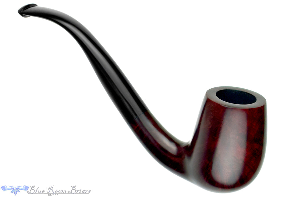 Blue Room Briars is proud to present this Merchant Service Pipe "1935" Antique Red Bent Billiard