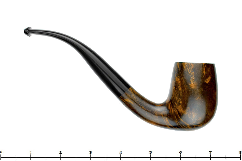 Blue Room Briars is proud to present this Merchant Service Pipe "1935" Chestnut Bent Billiard