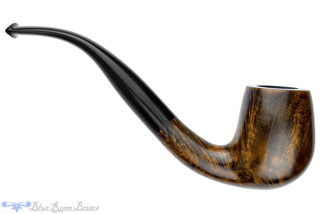 Blue Room Briars is proud to present this Merchant Service Pipe "1935" Chestnut Bent Billiard