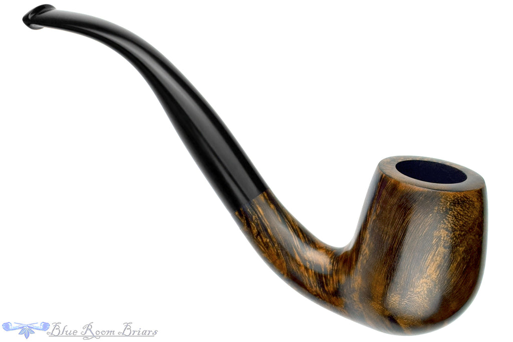 Blue Room Briars is proud to present this Merchant Service Pipe "1935" Chestnut Bent Billiard