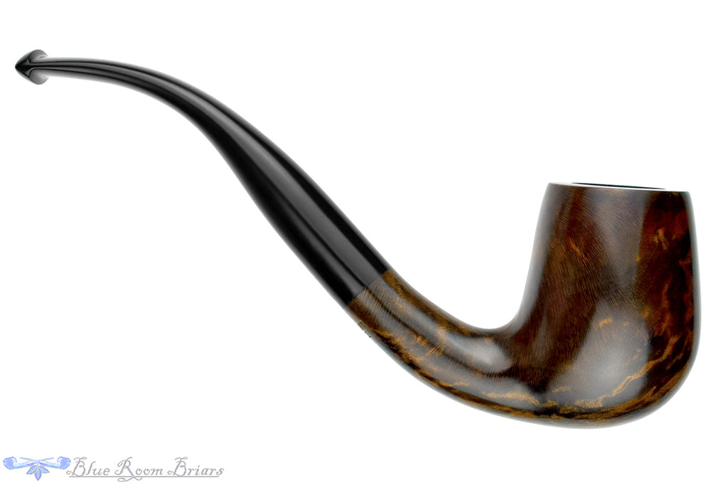 Blue Room Briars is proud to present this Merchant Service Pipe "1935" Chestnut Bent Billiard