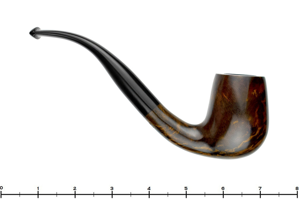 Blue Room Briars is proud to present this Merchant Service Pipe "1935" Chestnut Bent Billiard